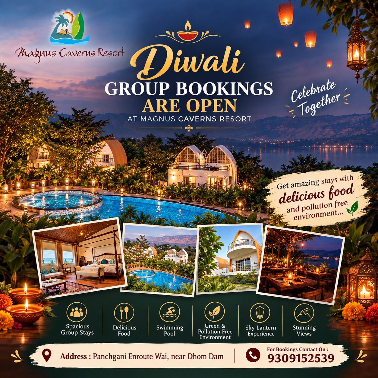 Diwali Celebration Near Panchgani